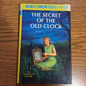 Nancy Drew Mystery Stories The Secret of The Old Clock by Carolyn Keene Hardbou